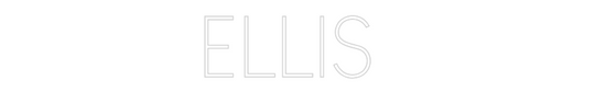 Custom Neon: ELLIS
