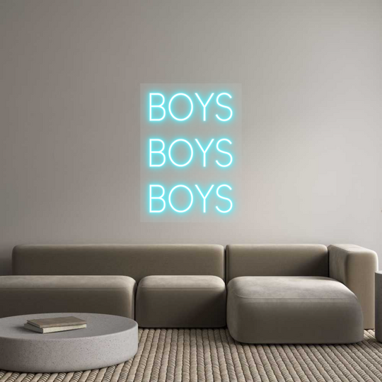 Custom Neon: BOYS
BOYS
B...