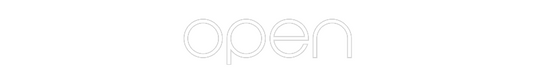 Custom Neon: OPEN