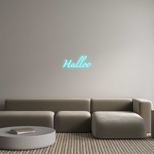 Custom Neon: Halloo