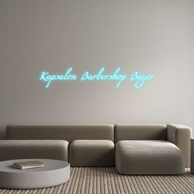 Custom Neon: Kapsalon Barb...