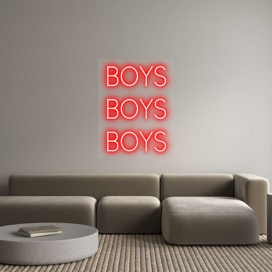 Custom Neon: BOYS
BOYS
B...