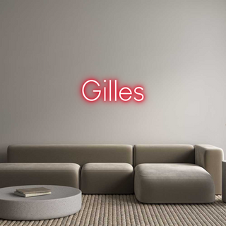 Custom Neon: Gilles
