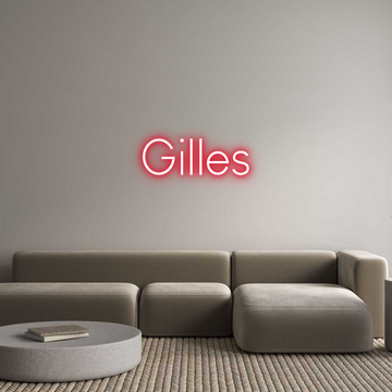 Custom Neon: Gilles