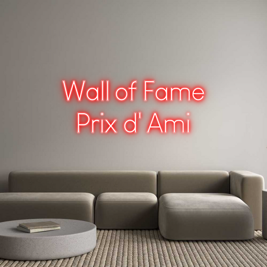 Custom Neon: Wall of Fame
...