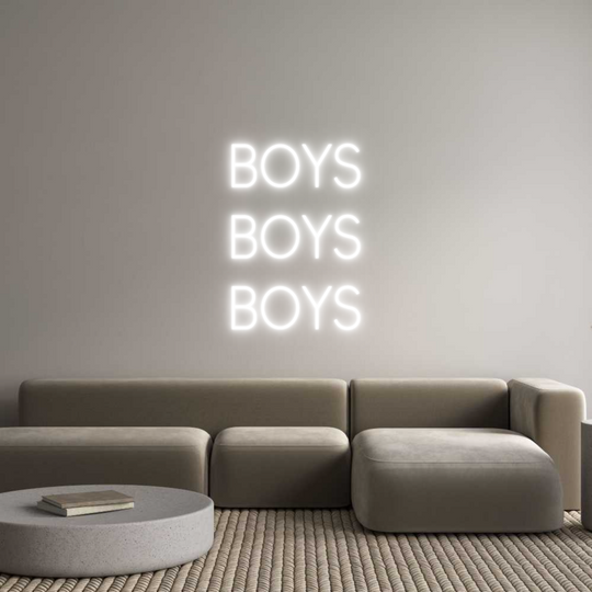Custom Neon: BOYS
BOYS
B...
