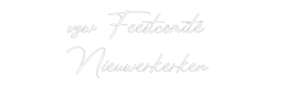 Custom Neon: vzw Feestcomi...