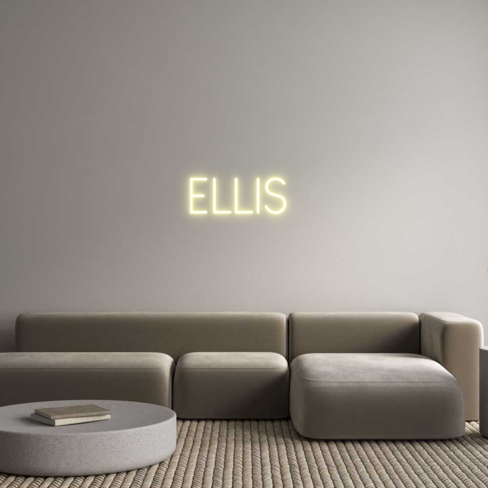 Custom Neon: ELLIS
