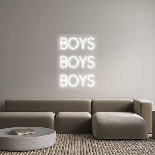 Custom Neon: BOYS
BOYS
B...