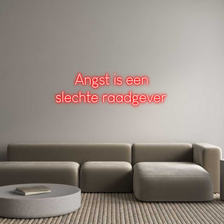 Custom Neon: Angst is een sl...