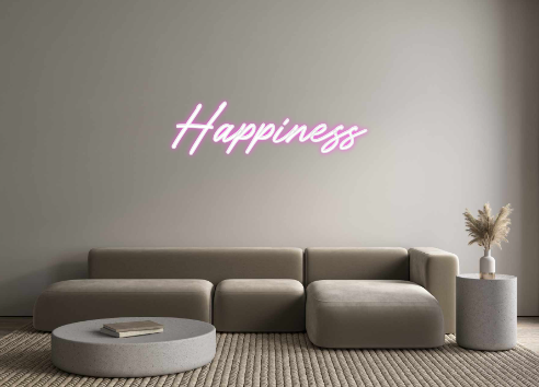 Custom Neon: Happiness