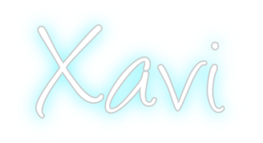 Custom Neon: Xavi