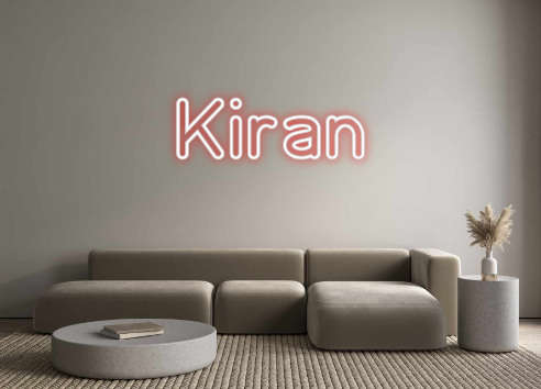 Custom Neon: Kiran