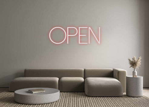 Custom Neon: OPEN