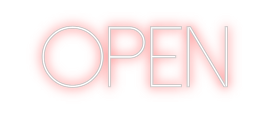 Custom Neon: OPEN