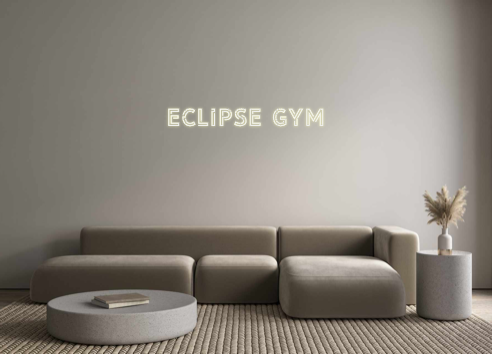 Benutzerdefiniertes Neon: Eclipse Gym