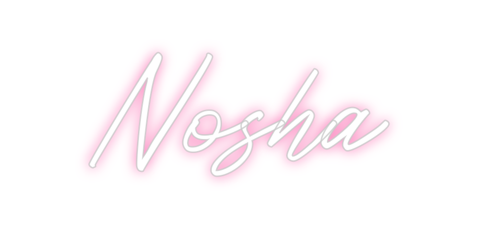 Custom Neon: Nosha