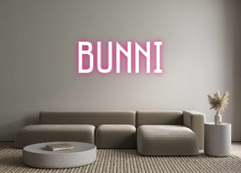 Benutzerdefiniertes Neon: Bunni