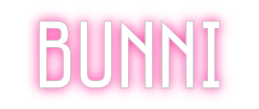 Benutzerdefiniertes Neon: Bunni