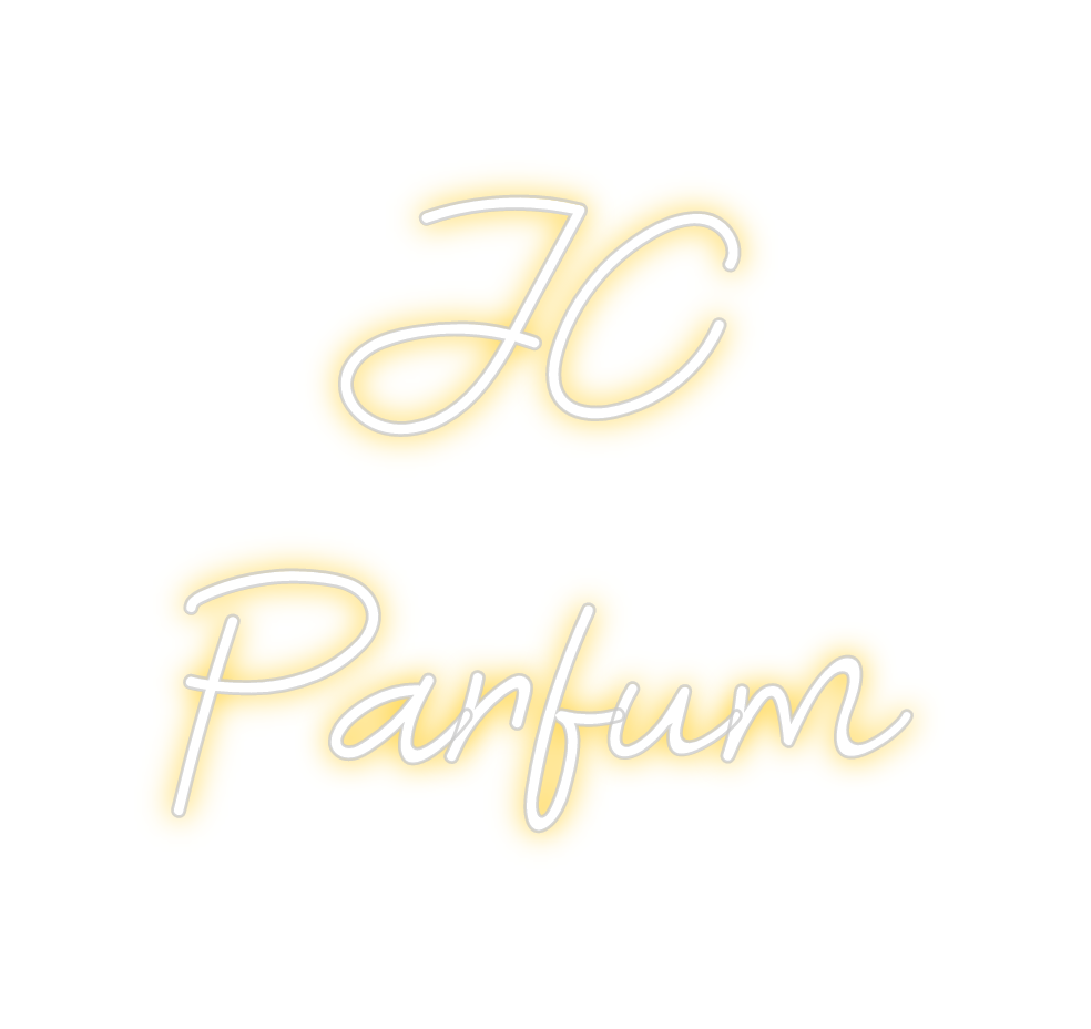 Custom Neon: JC
 Perfume