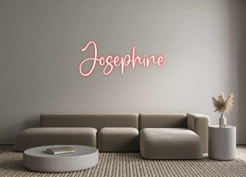 Benutzerdefiniertes Neon: Josephine