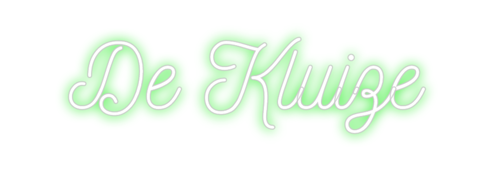 Custom Neon: De Kluize