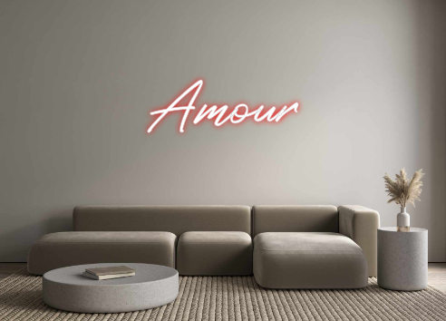 Custom Neon: Amour