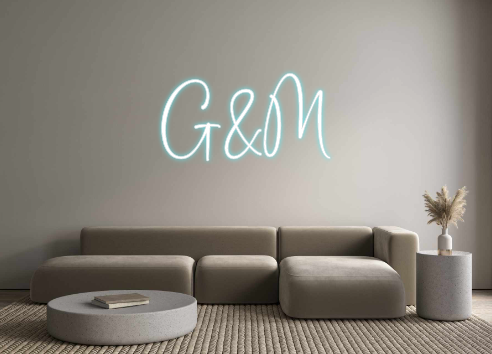 Benutzerdefiniertes Neon: G&amp;M