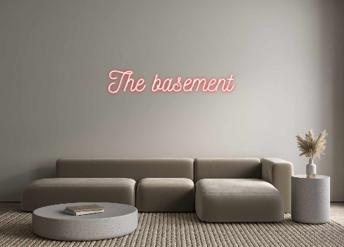 Custom Neon: The basement