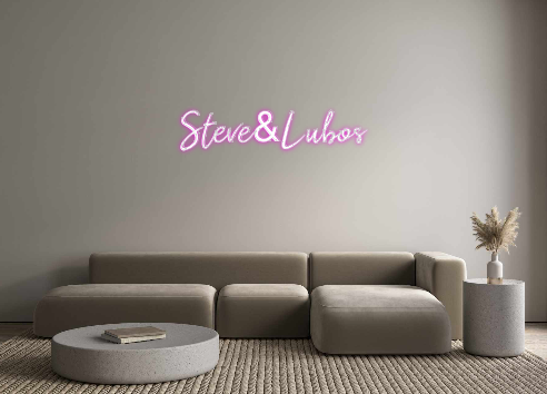 Custom Neon: Steve&amp;Lubos