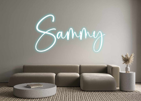 Benutzerdefiniertes Neon: Sammy