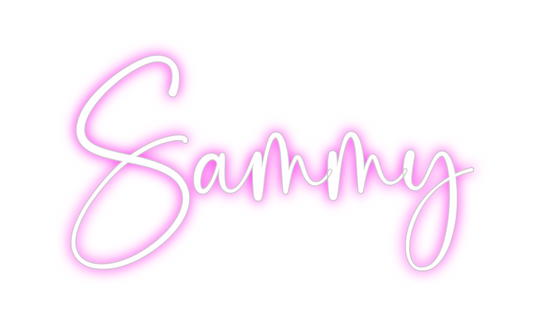 Benutzerdefiniertes Neon: Sammy