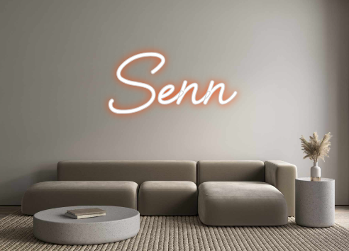 Benutzerdefiniertes Neon: Senn