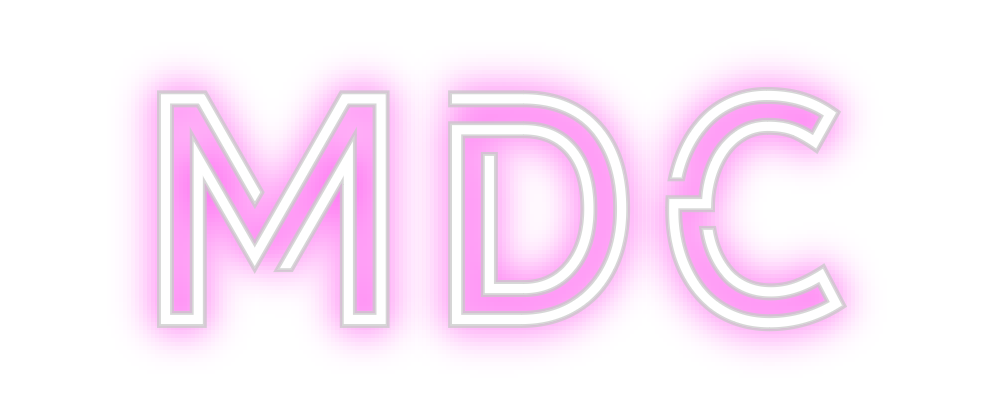 Benutzerdefiniertes Neon: MDC