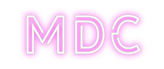 Benutzerdefiniertes Neon: MDC