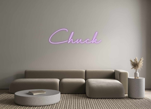 Benutzerdefiniertes Neon: Chuck