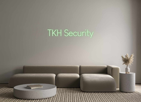 Benutzerdefiniertes Neon: TKH Security