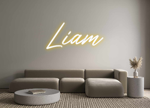 Benutzerdefiniertes Neon: Liam