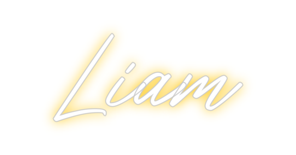 Benutzerdefiniertes Neon: Liam