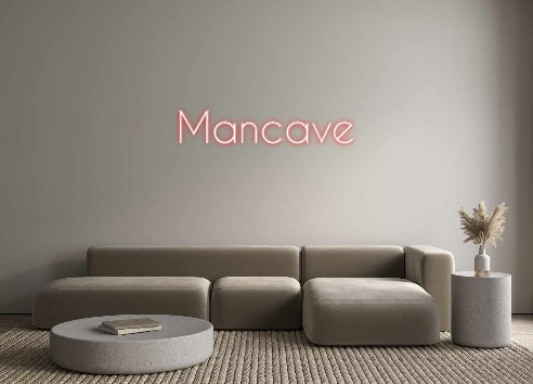 Benutzerdefiniertes Neon: Mancave