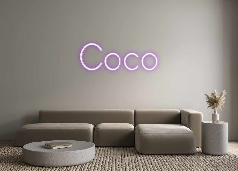 Benutzerdefiniertes Neon: Coco