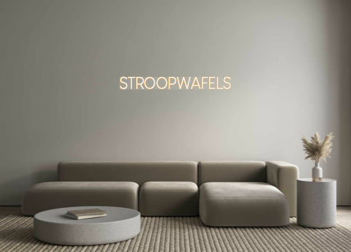 Custom Neon: STROOPWAFELS