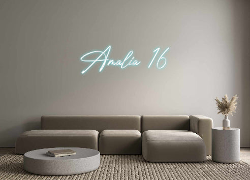 Benutzerdefiniertes Neon: Amalia 16