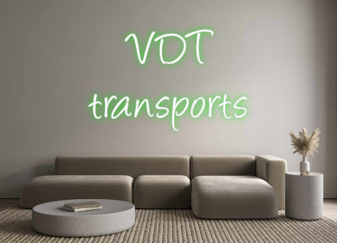 Benutzerdefiniertes Neon: VDT
 Transport...