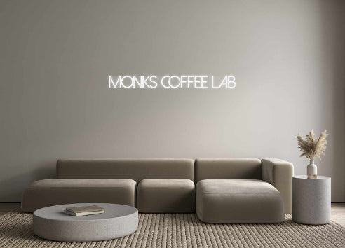 Custom Neon: Monks Coffee ...