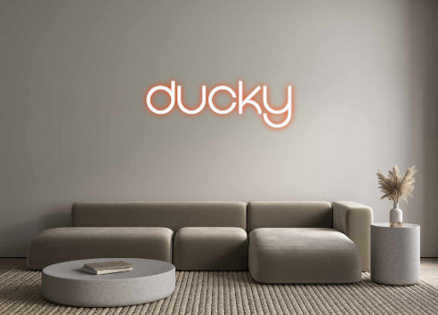 Custom Neon: ducky