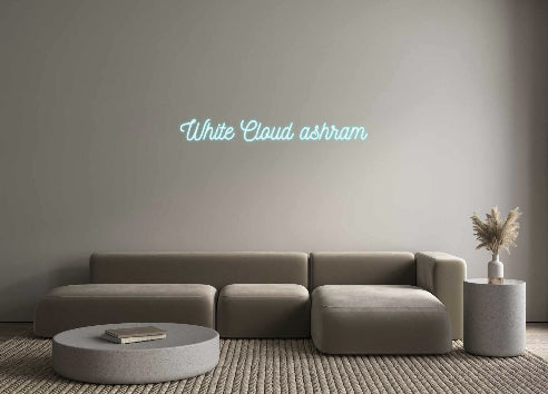 Custom Neon: White Cloud a...