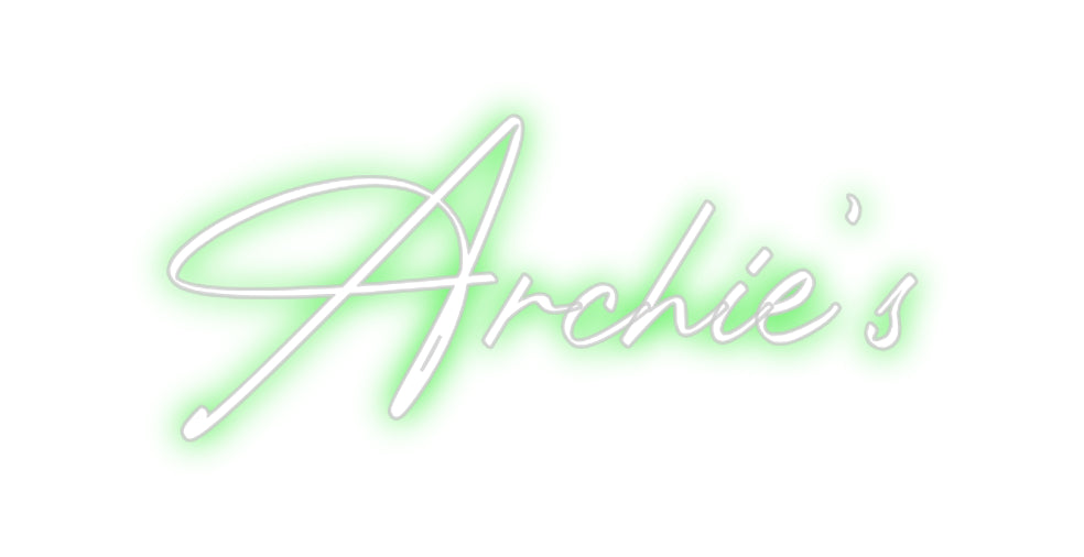 Custom Neon: Archie's