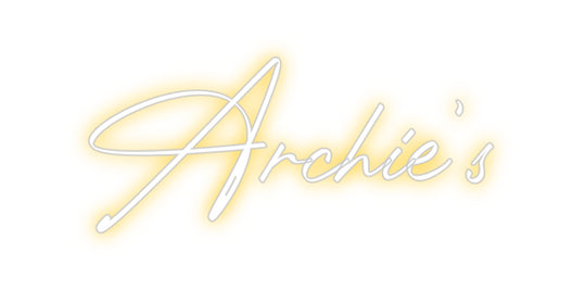 Custom Neon: Archie's