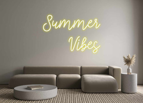 Benutzerdefiniertes Neon: Sommer
 Vibes